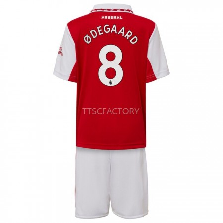 Fußballtrikots Arsenal Odegaard 8 Kinder 2022-2023 Kurzarm Heimtrikotsatz kaufen